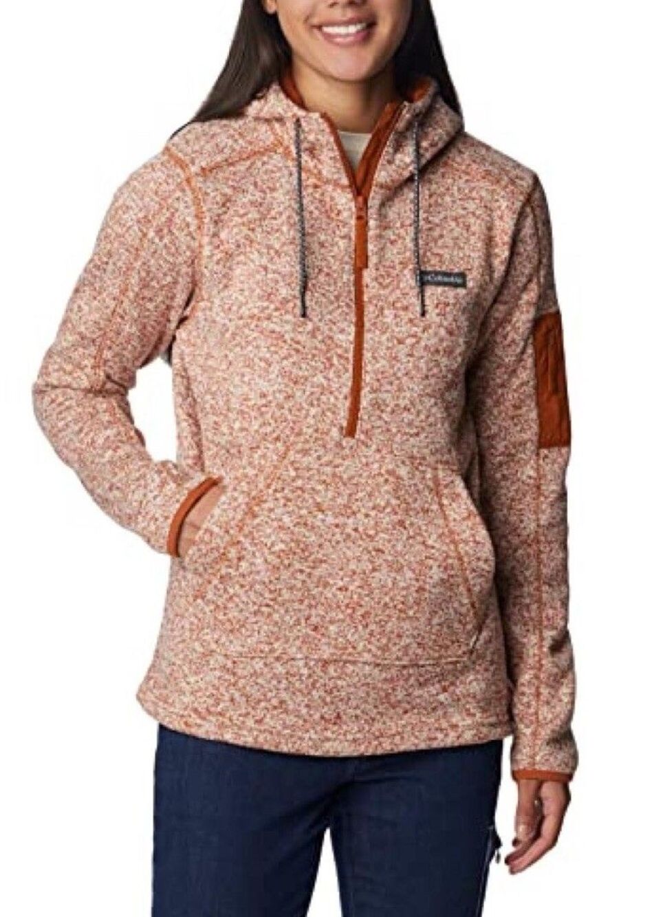 🔥NEW! Columbia - Sweater HOODED hoodie Copper - S🔥